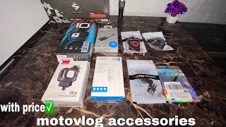 GoPro Vlogging setup 2024  Unboxing  GoPro Accessories for Motovlog gopro13 goprohero10 [upl. by Tom738]