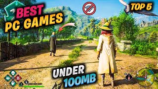 Top 5 Best Low MB PC games Under 100MB [upl. by Bred]