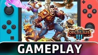 Torchlight III  Nintendo Switch Gameplay [upl. by Arriaet]