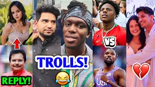 BIG LAFDA Everywhere😡 Samay Raina TROLLS KSI Prince Vs Yuvika Tech Burner TMKOC Speed [upl. by Anyel153]