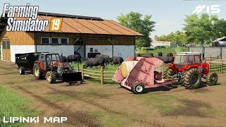 Feeding 20 cows  Small Farm  Farming Simulator 2019  Episode 15 [upl. by Atteloj803]