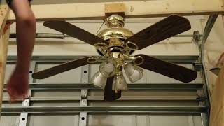 Hampton Bay Topfield Ceiling Fan [upl. by Adelind]