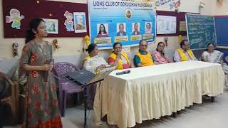 Dil Hai Chota Sa  Ft Shraddha  Childrens Day Special Event  Lions Club amp Sargam Music Labs [upl. by Siobhan]