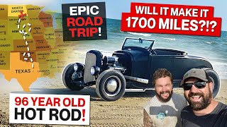 1928 Ford Roadster Epic 1700 Mile Road Trip Across the USA in a home built Model A Hot Rod [upl. by Swan868]