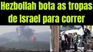 Hezbollah expulsa israelenses do Sul do Líbano  Sim saíram correndo e teve mais [upl. by Norramic]