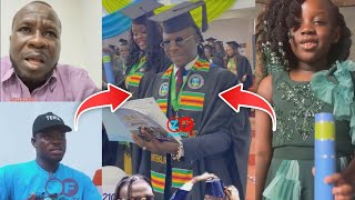 Stonebwoys classmate at GIMPA debunk rumour that he bought his Certificate  Jidulas vlog at GIMPA [upl. by Eirrek]