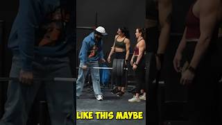 CRAZY BEGINNER Shocked GYM Girls in Gym Prank😲 anatoly gym viralvideo global [upl. by Lekkim]