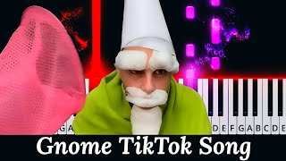 How to Play quotGnome TikTok Songquot on Piano [upl. by Velasco]