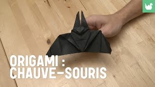 Comment faire un origami chauvesouris [upl. by Lion492]