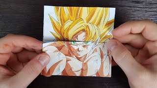 TUTORIAL Goku Transformations 2  Endless card [upl. by Rosamund]