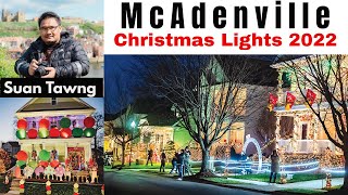 McAdenville Christmas Lights 2022 [upl. by Kraus772]