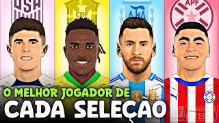 O Melhor JOGADOR de CADA SELEÇÃO da COPA AMÉRICA 2024 [upl. by Cristian]