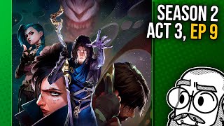 TBSkyen reacts to Arcane Season 2 episode 9 [upl. by Enimrej]