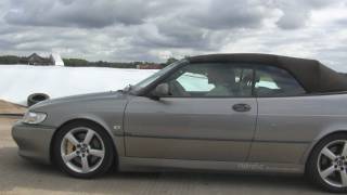 1080p BMW M5 E60 vs Saab 93 Convertible by Nordic [upl. by Ardelia]