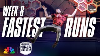 Top 4 Races from an Epic Week of Semifinals  American Ninja Warrior  NBC [upl. by Eisned]