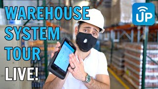 Live Tour of a Real Warehouse Management System  LaceUp WMS [upl. by Maureen]