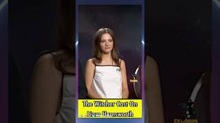 The Witcher Cast Talks About Liam Hemsworth [upl. by Aelram]