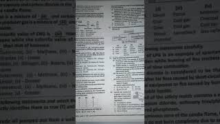 NSO CLASS 8 QUESTION PAPER 12112024 Science olympiad science [upl. by Teerpnam]