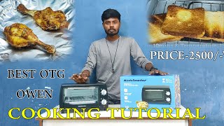 Kelvinator 10L Fabulo OTG Oven  Unboxing in Telugu  Tutorial Cooking [upl. by Haduhey]