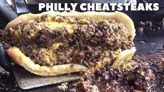 Philly CheatSteaks On The Blackstone Griddle [upl. by Oiluj]