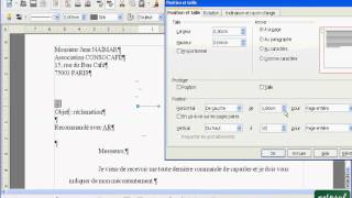 Libroffice Writer  écrire une lettre  07  Astuces pratiques pour lenveloppe [upl. by Ynnaffit]