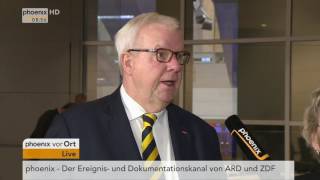 Bundestag Interview mit Eva BullingSchröter und Michael Fuchs am 15122016 [upl. by Nide]