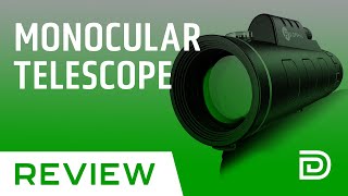 Monocular Telescope For Mobile ► Miuo 12X50mm High Power Monocular◄ Smartphone Zoom Lens Review [upl. by Sudnor]