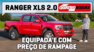 Ford Ranger XLS 20 é simples sem ser BÁSICA e tem preço de RAMPAGE [upl. by Ayisan]