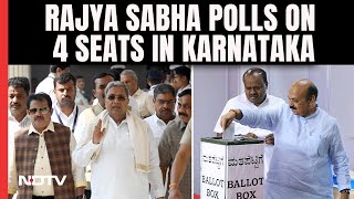 Rajya Sabha Polls In Karnataka Congress MLAs Moved To Bengaluru Hotel Will JDS Manage A Win [upl. by Orecic]