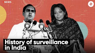 History of Surveillance in India  Pegasus Spyware India [upl. by Ahselrac]