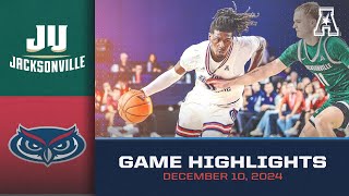 Game Highlights Jacksonville vs Florida Atlantic Dec 10 2024 [upl. by Huoh524]