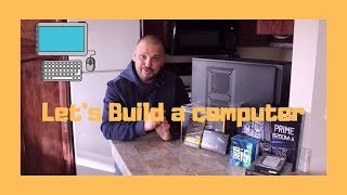 Building a computer for a friend  PC Build  ASUS Motherboard [upl. by Atik]