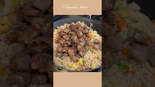 Easy Beef Fried Rice recipe better than takeout [upl. by Kerat]