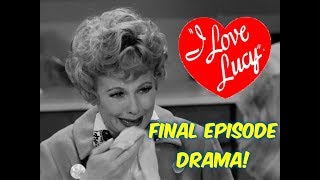 I LOVE LUCY What MAJOR DRAMA Was Happening ON SETThe Last EpisodeLucyDesi Comedy Hour [upl. by Hitt]