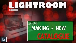 How to create a new catalogue in Lightroom [upl. by Yeldoow]