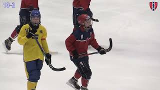 VM Finale U19 Sverige  Norge highlights [upl. by Gretel]