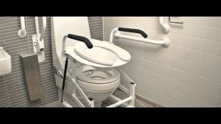 Lift Seat Powered Toilet Raiser amp Geberit Shower Toilet [upl. by Shaine119]