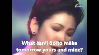 DOORS KARAOKE  REGINE VELASQUEZ [upl. by Perdita663]