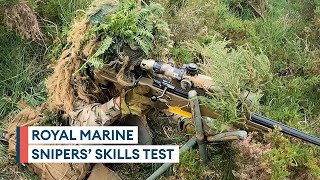 Exclusive access Royal Marines sniper trainees enter skills phase  Part two [upl. by Goerke]