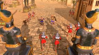 Age of Mythology Retold – 14 ISIS HEAR MY PLEA Titan Difficulty  Fall of the Trident Campaign [upl. by Siderf150]