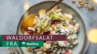 Waldorfsalat  kjapt og greit  MatPrat [upl. by Adnilemre973]