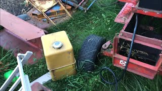 Used Gas Tank Installation Gravely 8162T Rehab Part 7 [upl. by Gefell991]