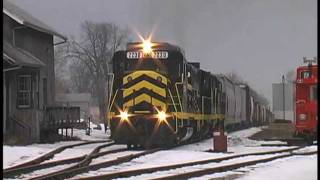 Norfolk Southern A Tour of the Thoroughbred Vol4 Indiana Winter [upl. by Moureaux]