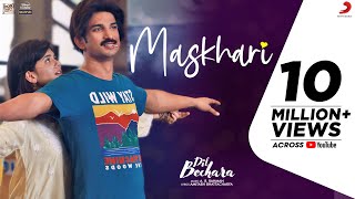 Dil Bechara  Maskhari  Official Video  Sushant Sanjana  AR Rahman Sunidhi Hriday Amitabh B [upl. by Eldwen619]