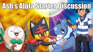 Who is Ashs Alolan starter  Pokemon Sun and Moon Anime Video 12 [upl. by Anatlus]