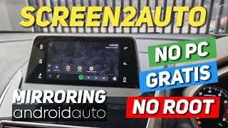 2021 Screen2Auto  Mirroring di Android Auto  No Root Gratis No PC [upl. by Lamaj]