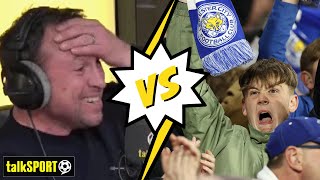 quotWERE PREMIER LEAGUE WERE ELITEquot 😲 This Leicester fan says her club is TOO GOOD to be relegated [upl. by Joashus]