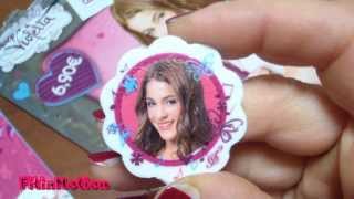 VIOLETTA Disney  Special Bag with Gadgets  La bolsa especial de Violetta [upl. by Lombard]