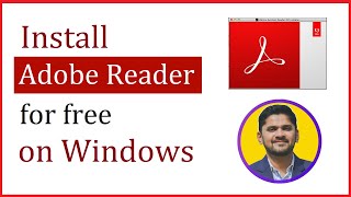 How to Download amp Install Adobe Acrobat Reader for free on Windows 10 11 Updated August 2022 [upl. by Hoover]