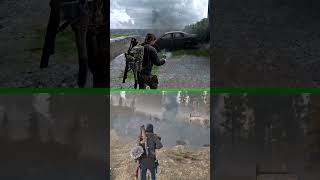 EXPLOSION EFFECTS COMPARISON TLOU2 VS DAYS GONE PART 7 [upl. by Kealey]